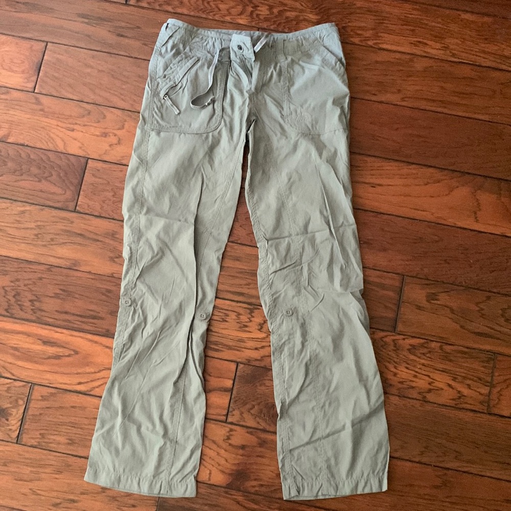 North face grey hiking pants